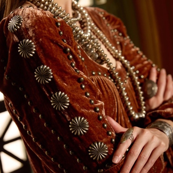 Blessing Dress by Double D Ranch, NWT Conchos, Studs - Picture 4 of 5